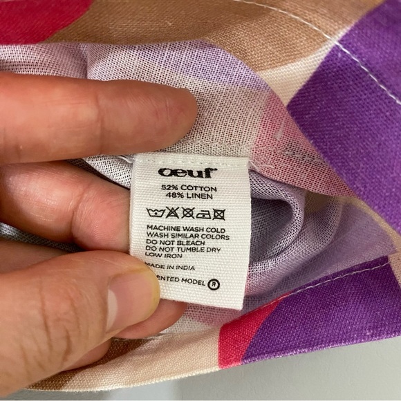 EUC OEUF Kids Smocked Set - Picture 8 of 8